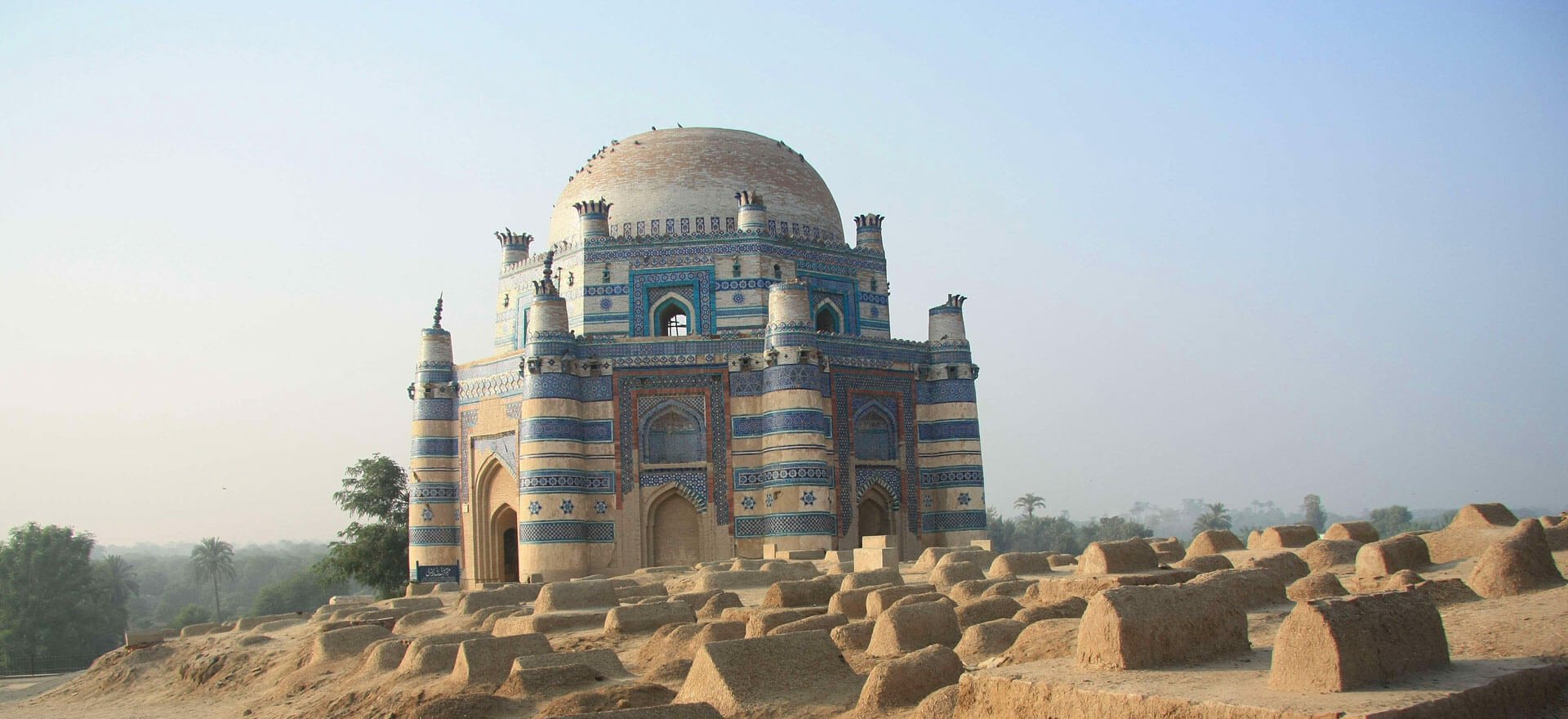 Ruined tombs at Uch Sharif - Pakistan Holidays and tours