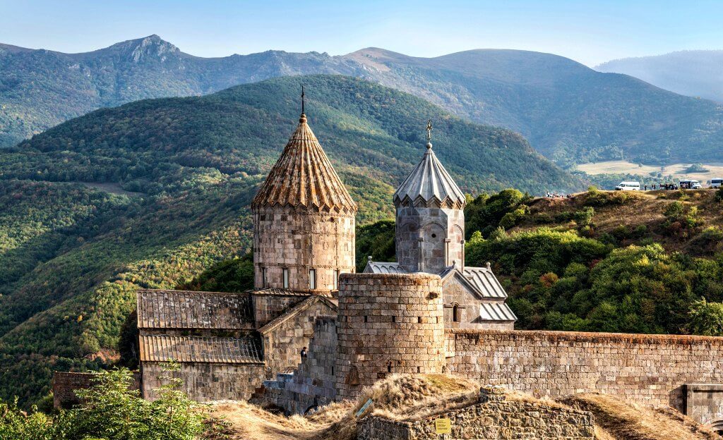 Monastery in the Caucasus - Travel trends 2020