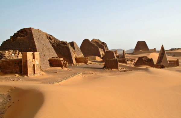 Meroe pyramids - Sudan itinerary