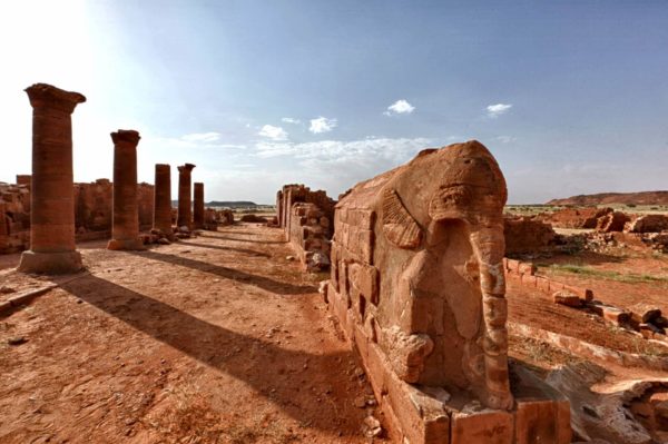 Ancient ruins in Sudan