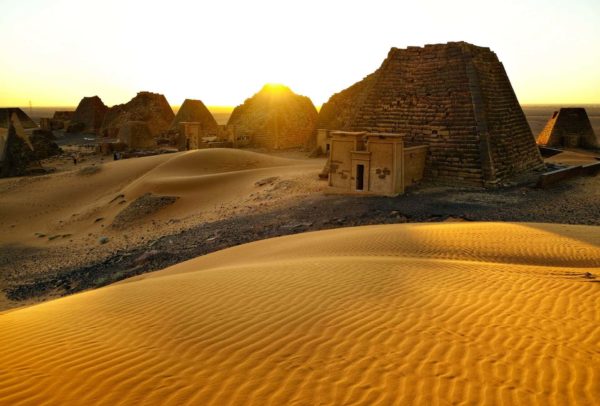 Meroe pyramids - Kingdom of the Black Pharaohs