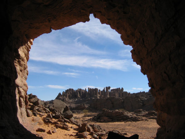 Rock arch on tour to Tassili n'Ajjer Algeria