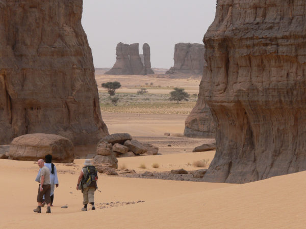 Sahara desert scenery