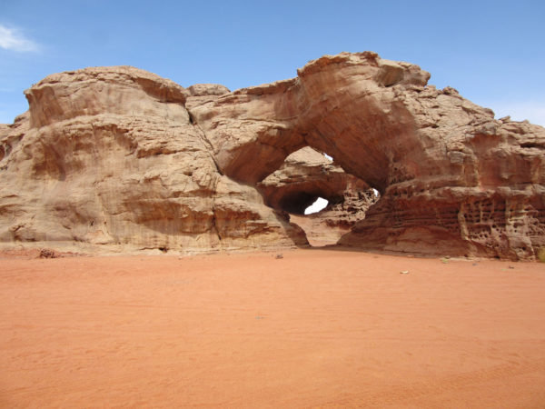 Sahara desert scenery on Tassili n'Ajjer tour