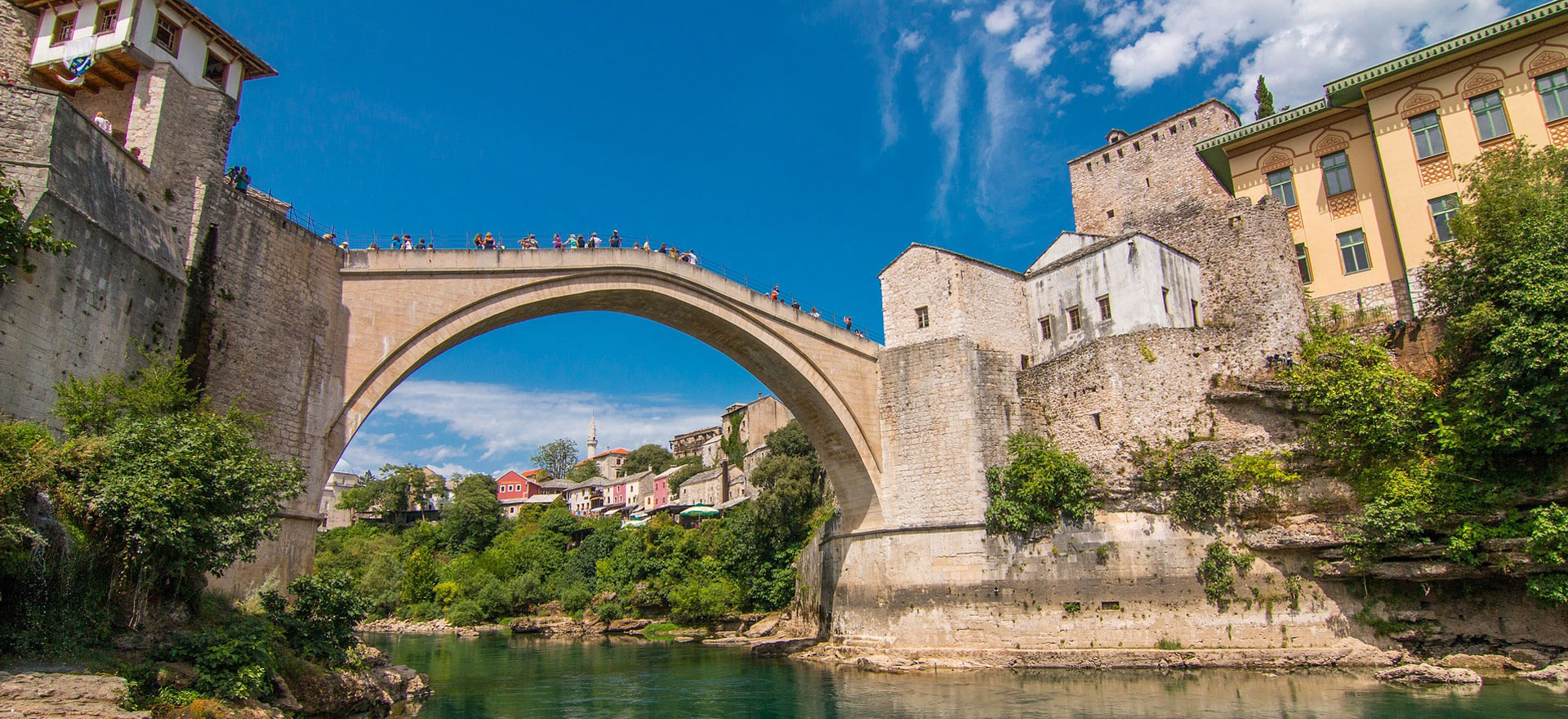 Historic bridge in Mostar - Bosnia holidays and tours
