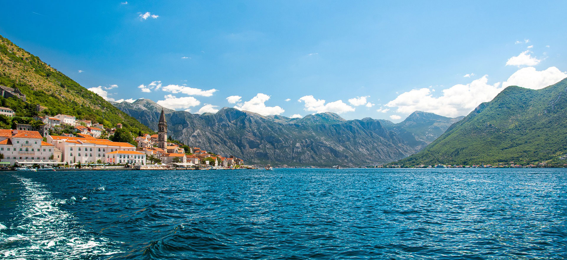 View of Kotor from the sea - Montenegro holidays