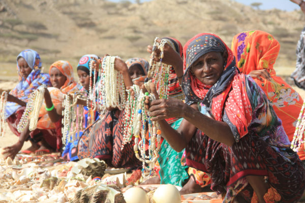 Traders selling jewellery - Eritrea tours