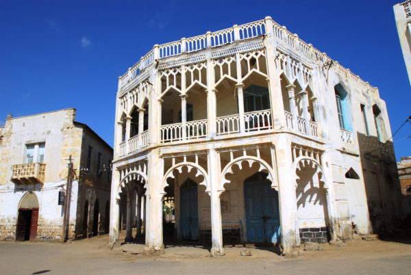 Historic building in Massawa - Eritrea holidays and tours