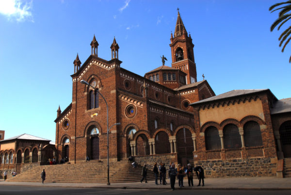 Italian built church in Asmara - Eritrea holidays and tours