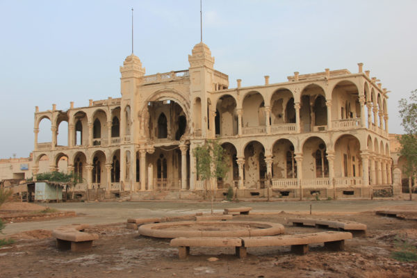 Historic building in Massawa - Eritrea holidays and tours