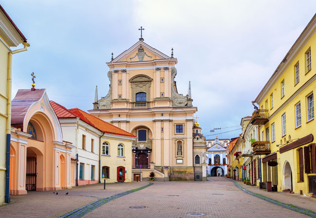 Historic centre of Vilnius - Liithuania Holidays and Tours