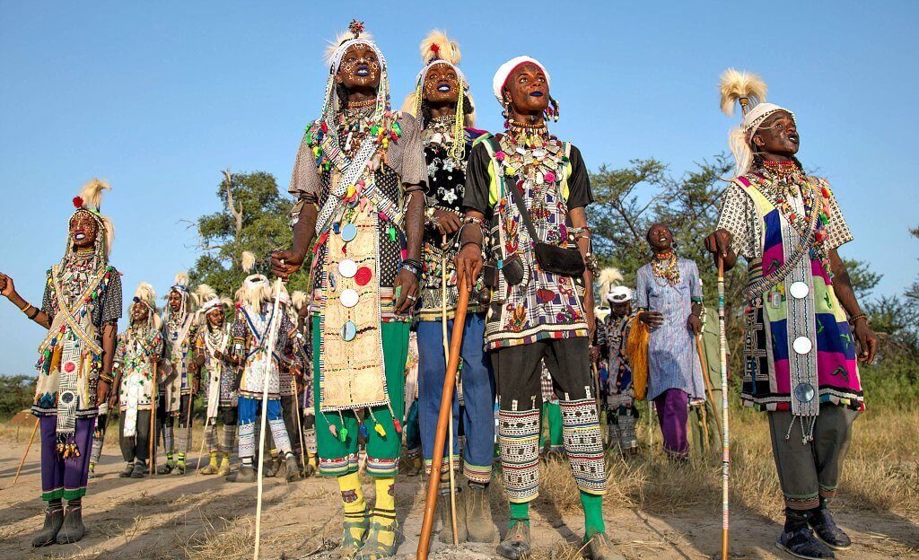 The dances begin - Gerewol Festival photos