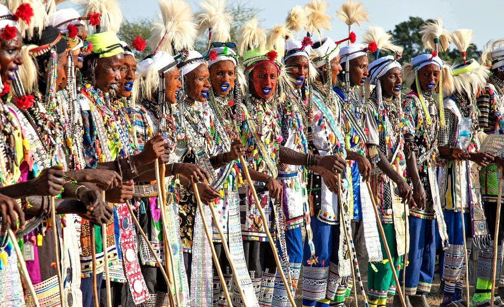 Gerewol festival dancing in fully swing - Gerewol photos