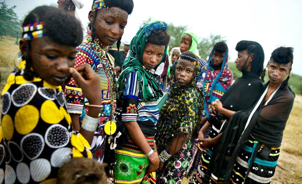 Gerewol women at the festival