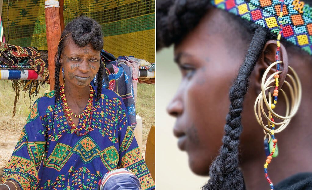 Gerewol women at the festival