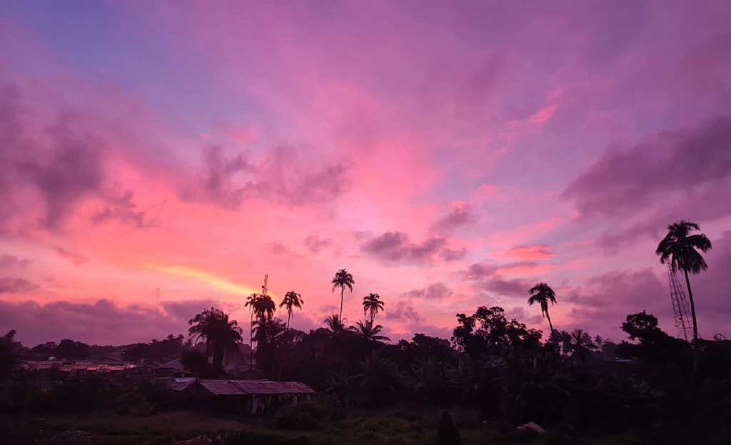 Sierra Leone sunset