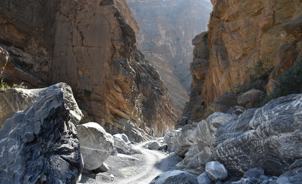 Wadi Ghul, Jebel Shams 