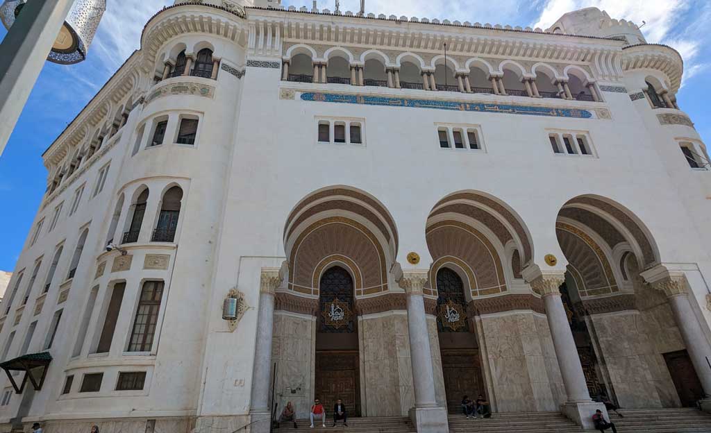 Algiers' famous Grande Poste, Algiers
