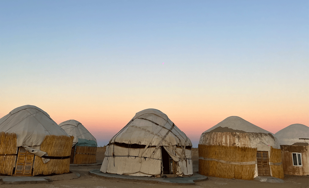 Yurt camp tour in Ayaz Kala, Uzbeksitan