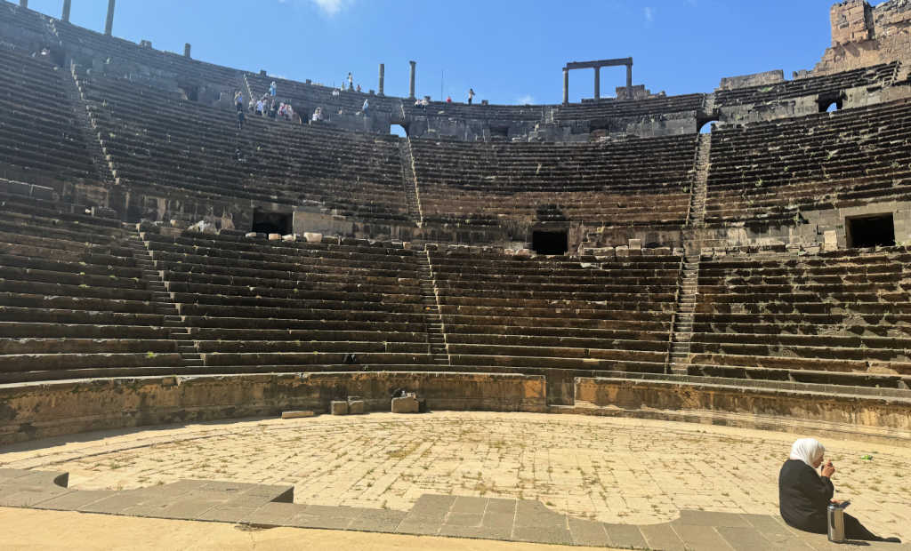 Roman Theatre at Bosra, visited on our Syria highlights tours