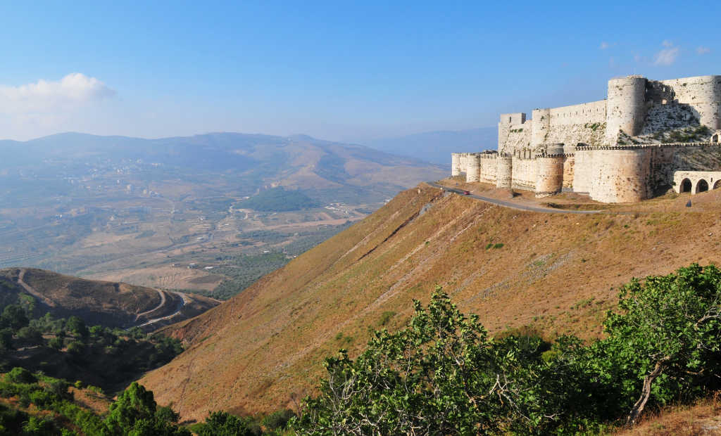 Crac-des-Chevaliers, Crusader-fortress