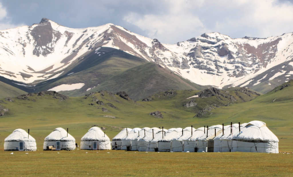 Luxury yurt in Kyrgyzstan