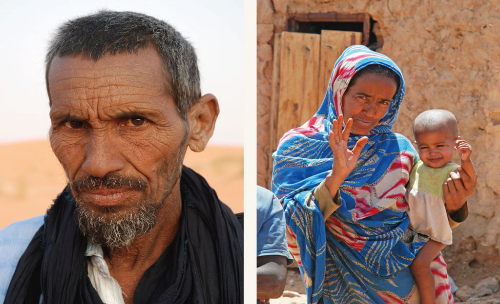 People in Mauritania - Inhabitants of the Adar region