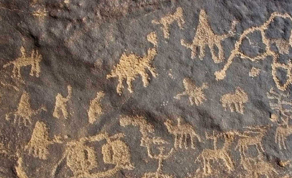 Rock art in Mauritania