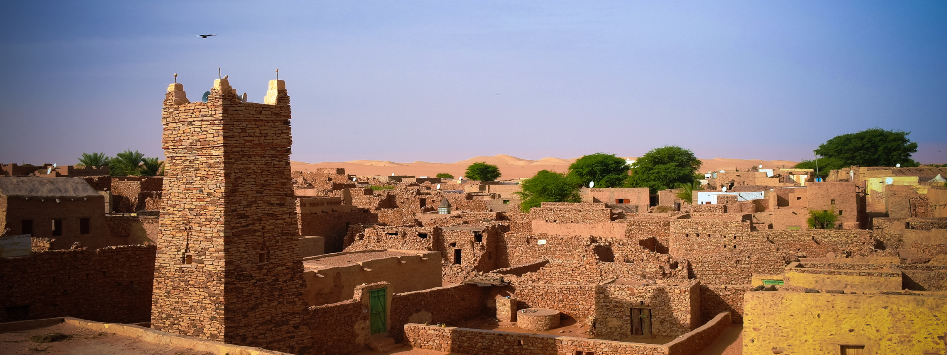 Chinguetti mosque, a symbol of Mauritania