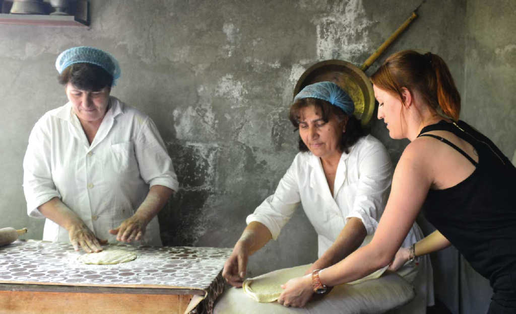Armenia women cooking, unusual Europe holidays