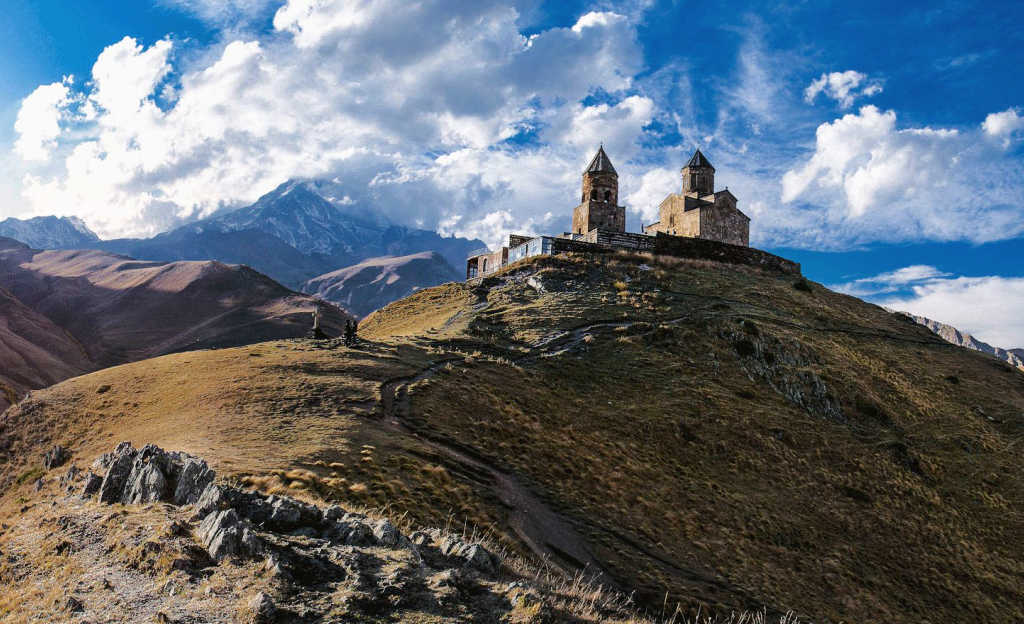 Monastery in the Caucasus - Georgia