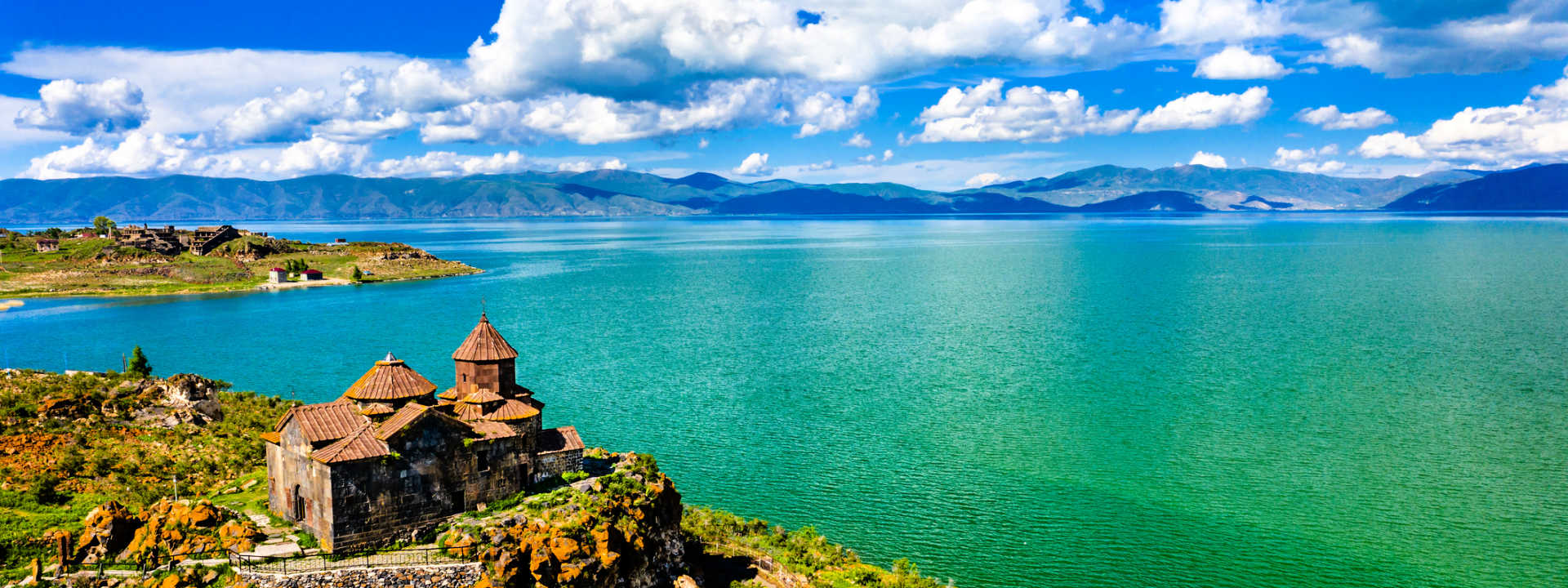 Hayravank Monastery beside Lake Sevan, in Armenia, included in our unusual holidays in Europe