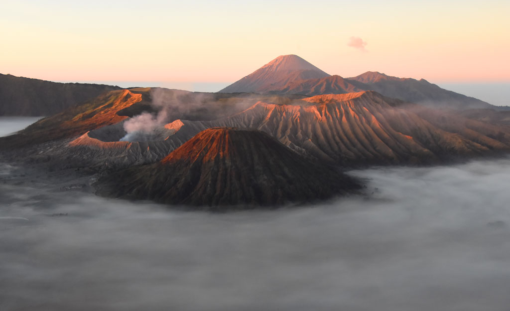 Indonesia, volcanic landscape